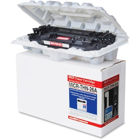 Micromicr New MICR Toner Cartridge - Black MCMMICRTHN26A